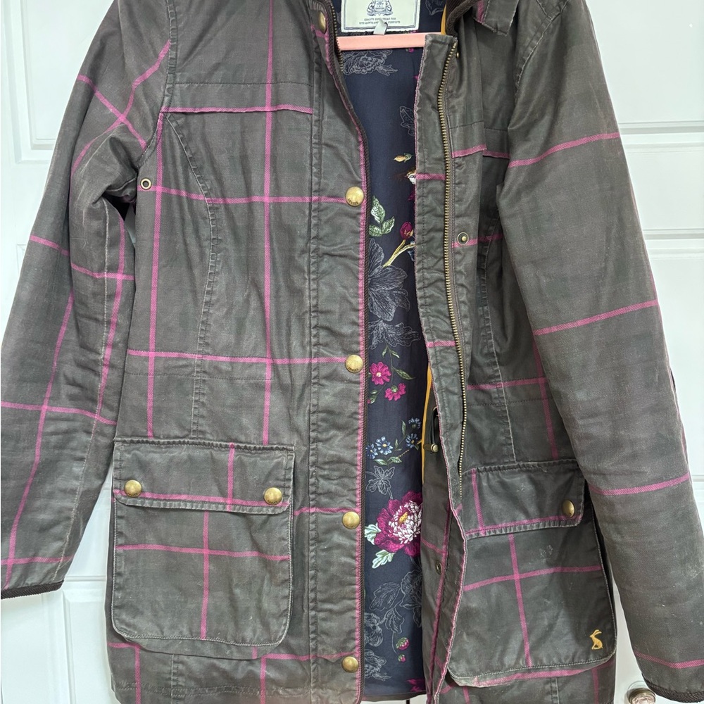 Joules Waxed Field Jacket – Size 6